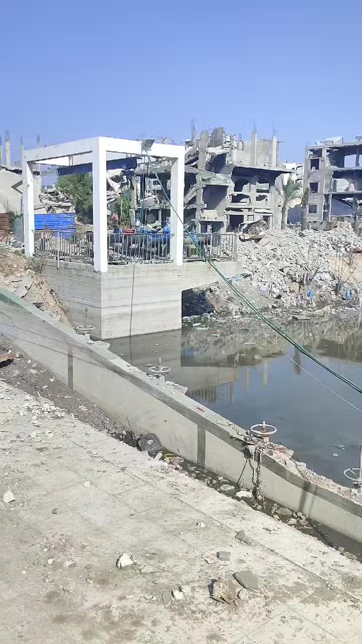 أعمال صيانة خط ضغط 450مل..
